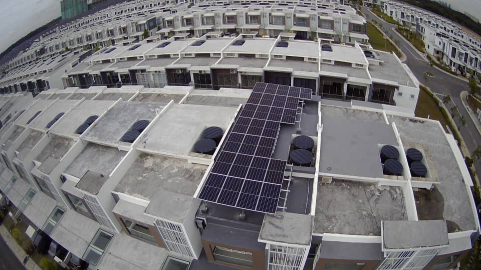 Completion of 12KWp Residential NEM Solar System at Cyberjaya