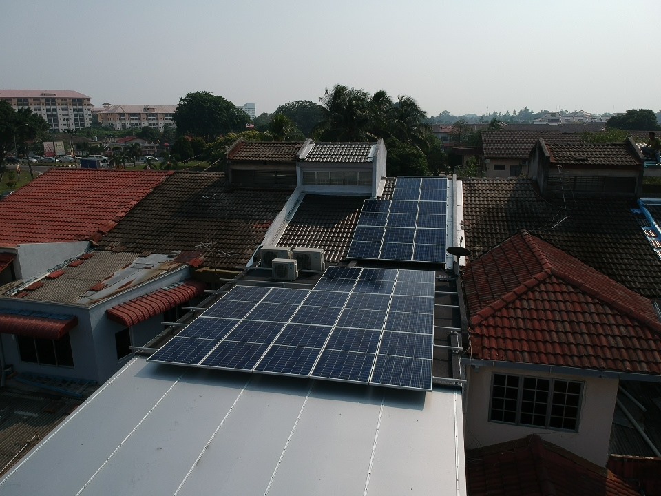 Completion of 12KWp Residential NEM Solar System at Palm Grove Klang